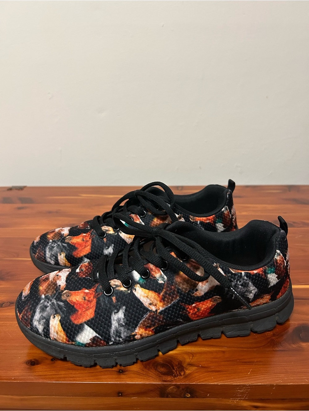 Unbranded Women’s Horse Tennis Shoes.